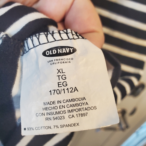 OLD NAVY Striped T-shirt Dress - Picture 3 of 6